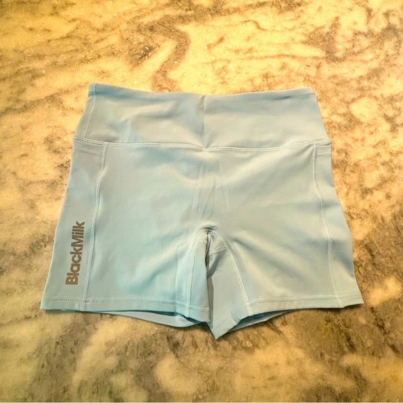 Blackmilk Pants - pastel blue hw paneled smackdowns 🩵